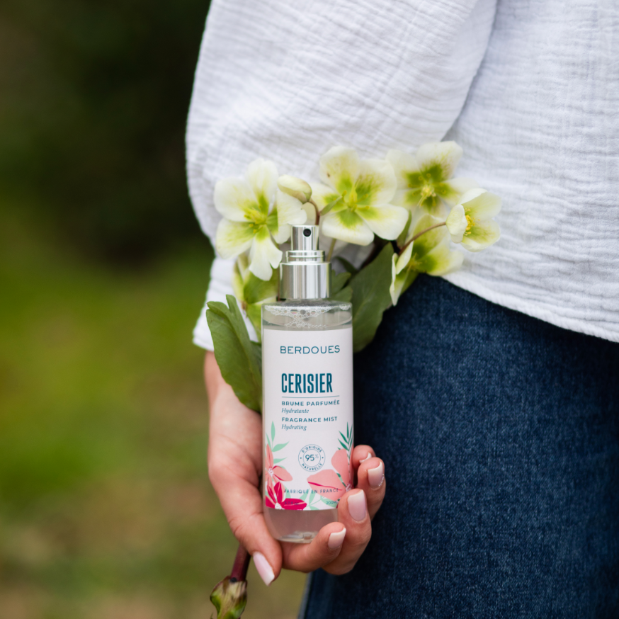 Brume parfumée hydratante Cerisier