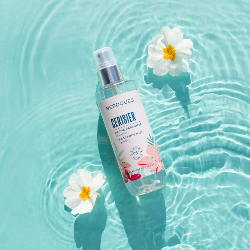 Brume parfumée hydratante Cerisier