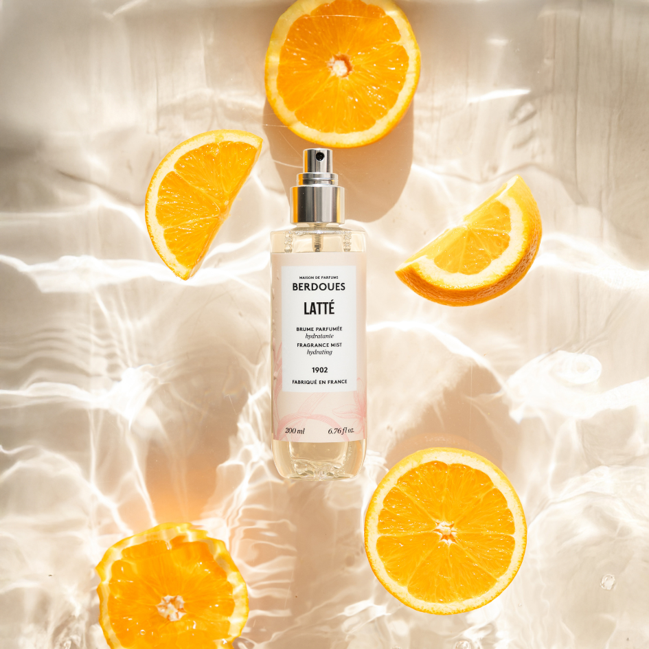 Brume parfumée hydratante Latté