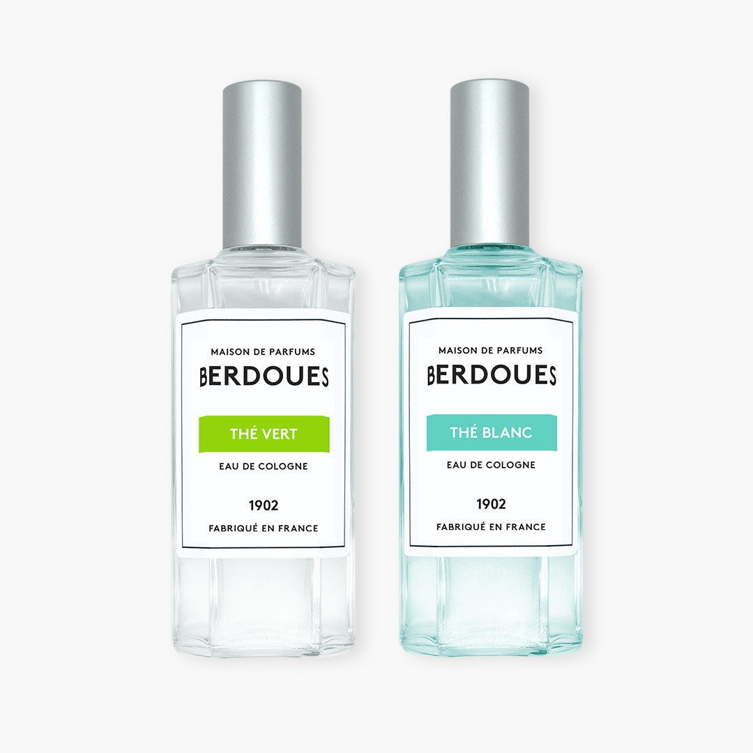 Lot Eaux de Cologne Thé Vert & Blanc