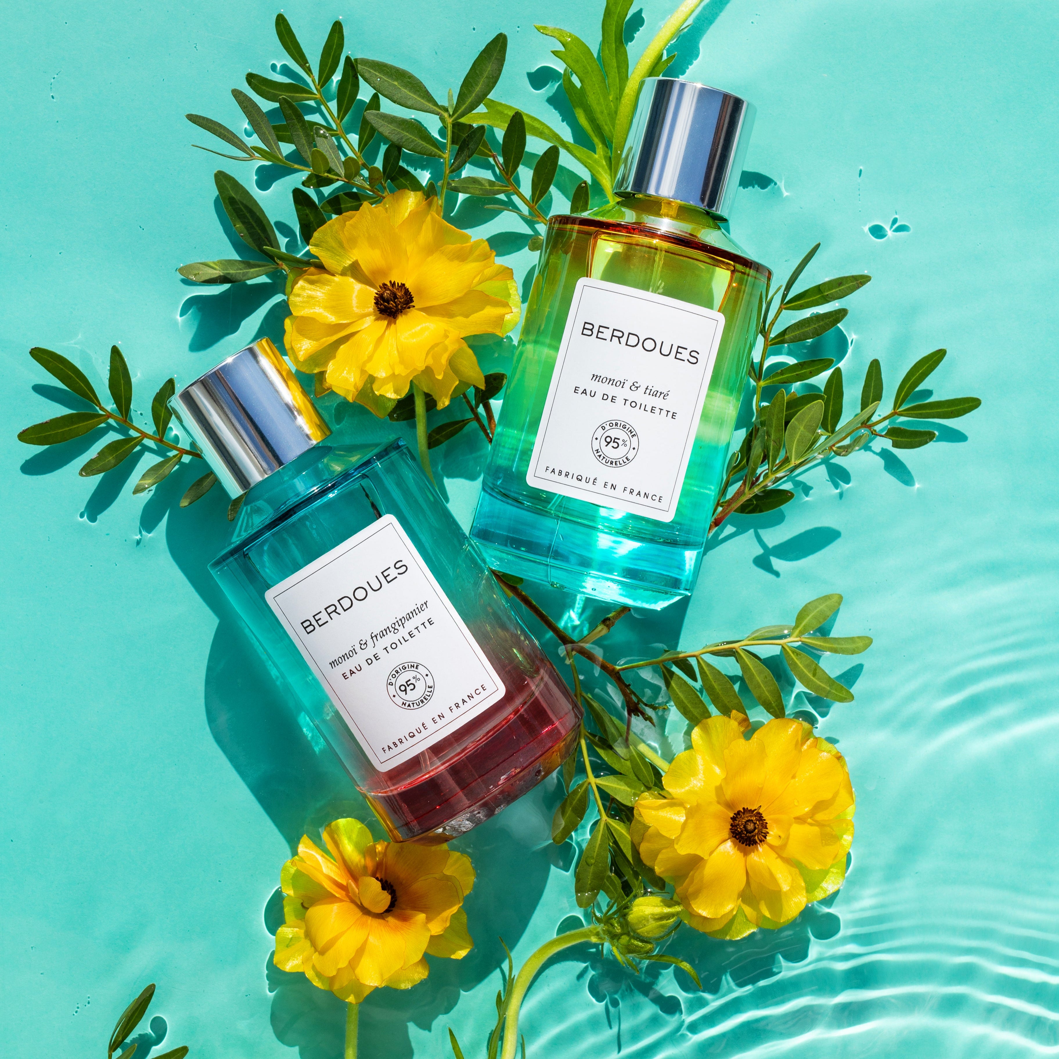 Duo eaux de toilette Monoï & Frangipanier et Monoï & Tiaré