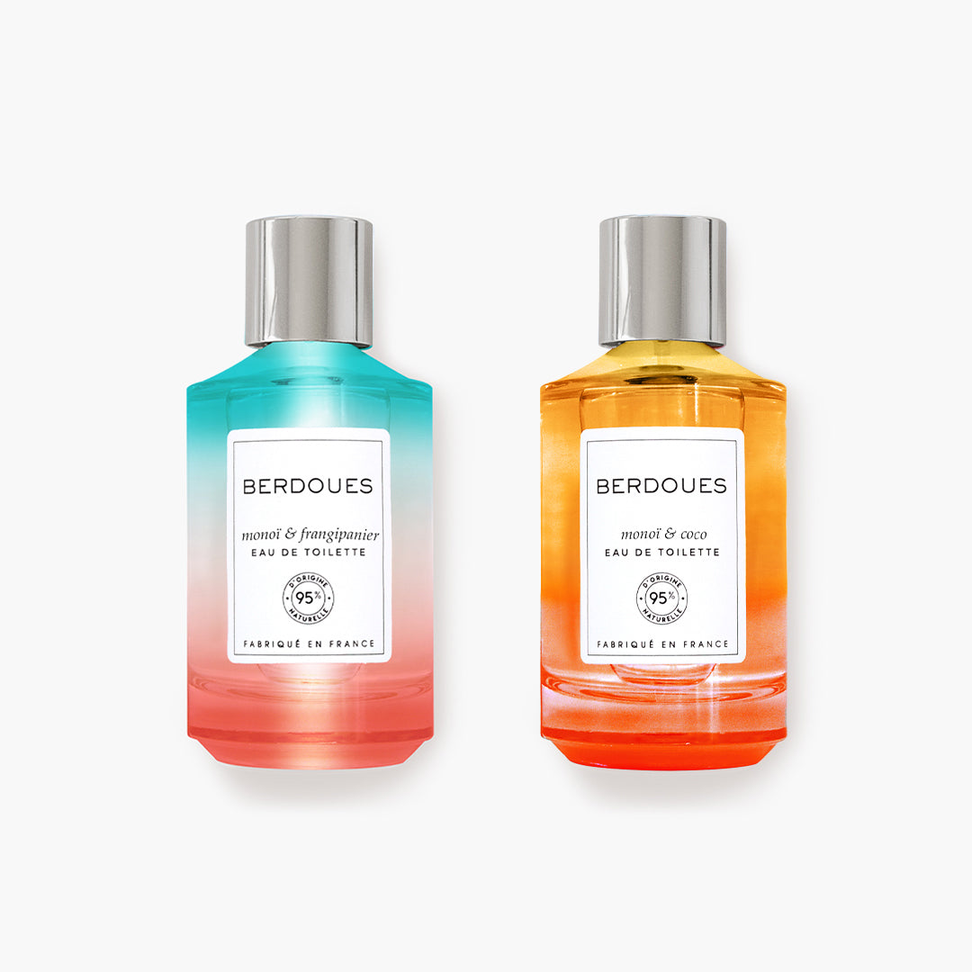 Duo eaux de toilette Monoï & Frangipanier et  Monoï & Coco