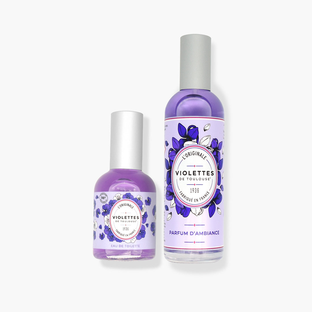 Duo Parfum d'ambiance et Eau de toilette 50ml - Violettes de Toulouse