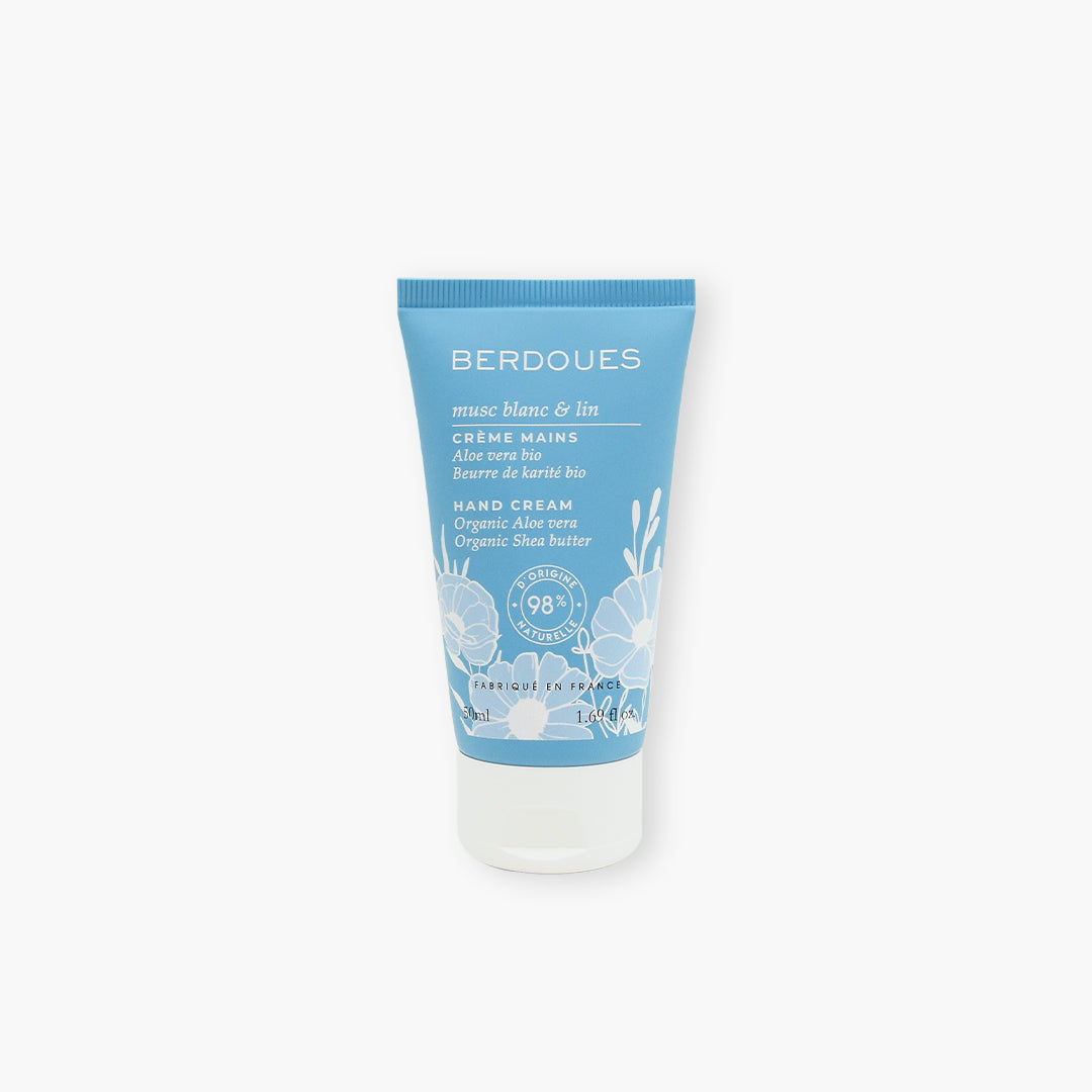 Crème Mains Musc Blanc & Lin