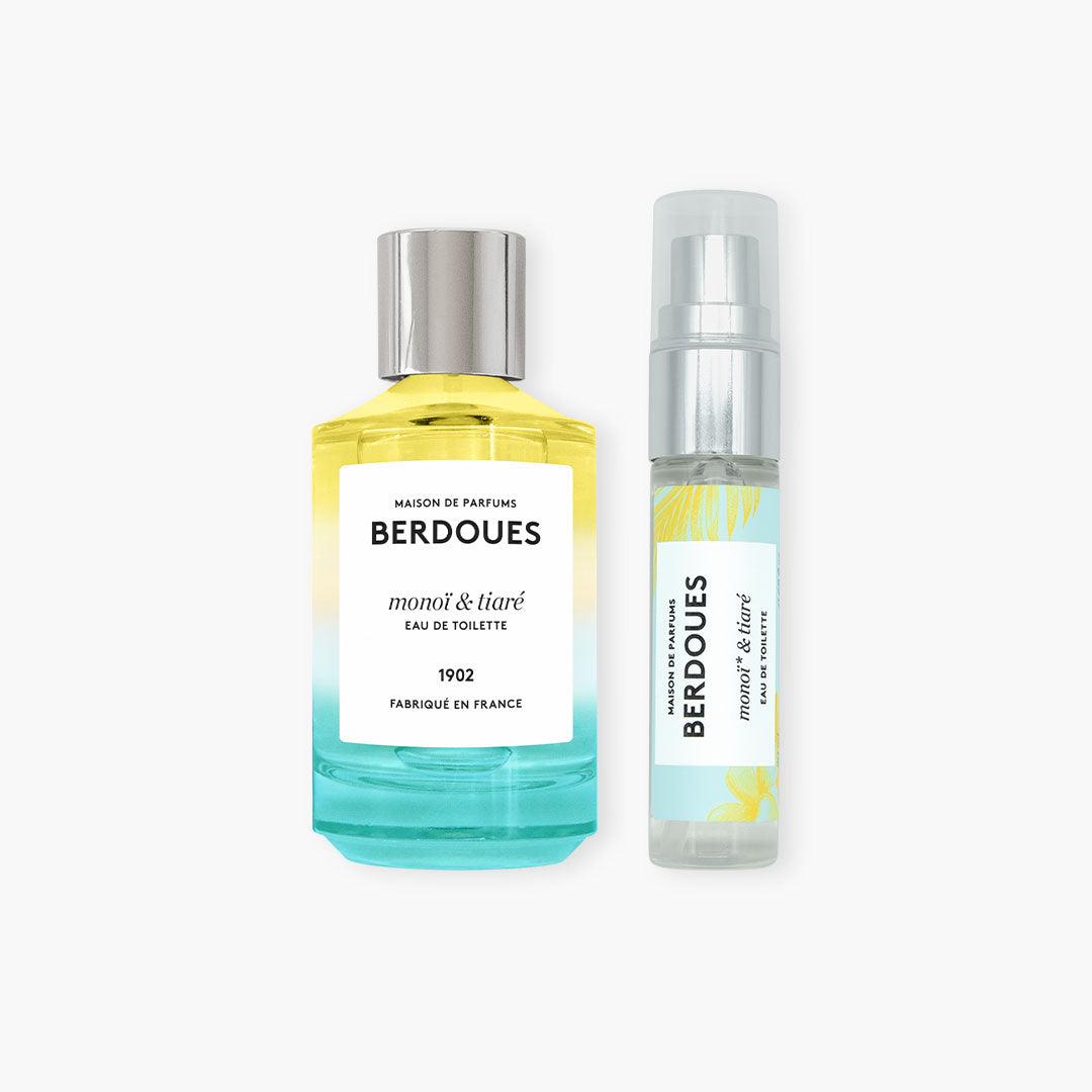 Lot Eaux de toilette Monoï & Tiaré