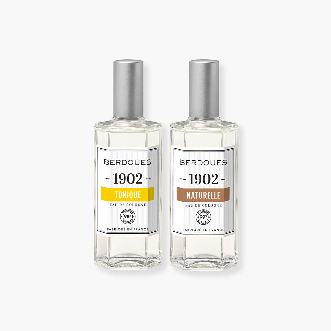 Duo d’Eaux de Cologne Tonique & Naturelle