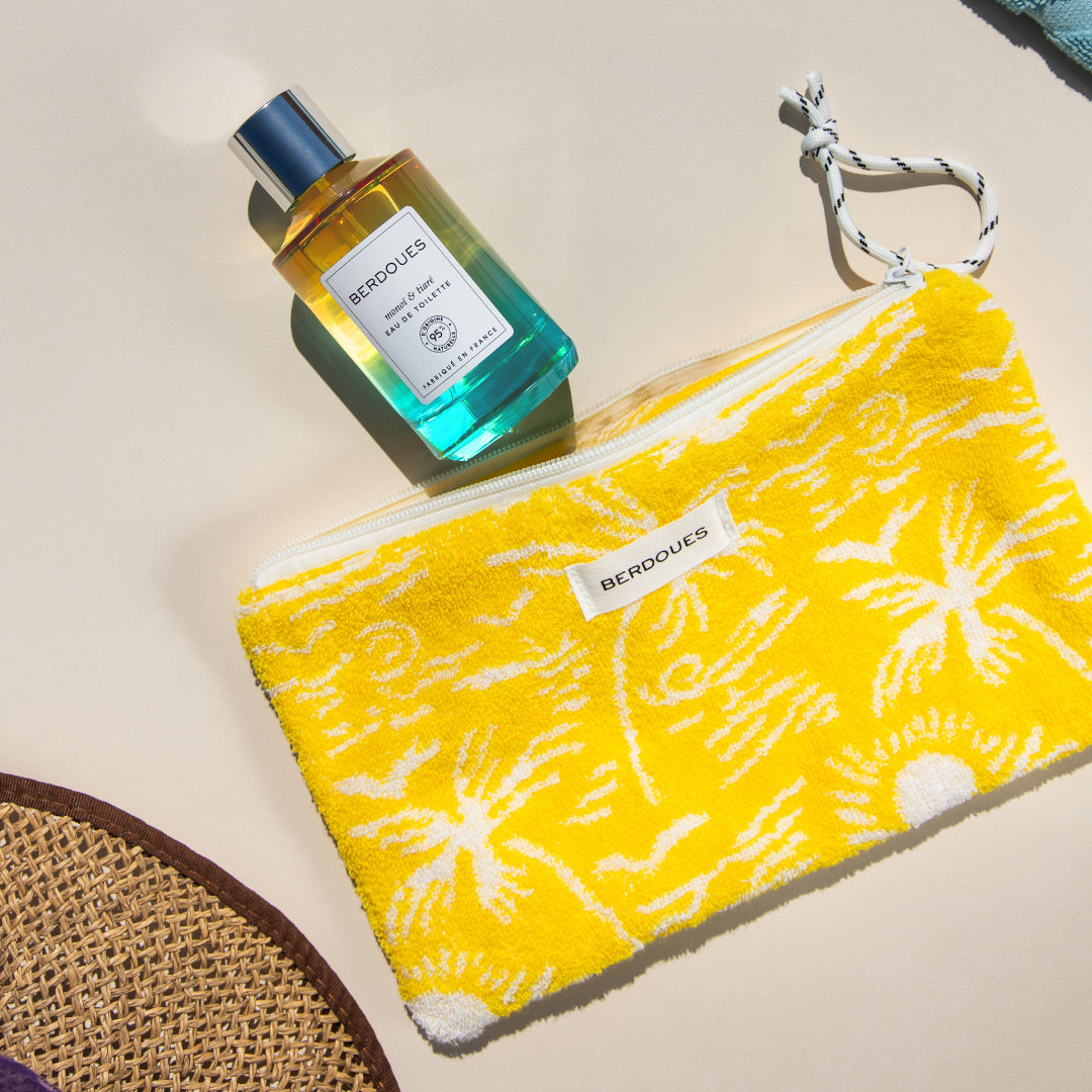 Lot Trousse éponge + Eau de toilette Monoï & Tiaré