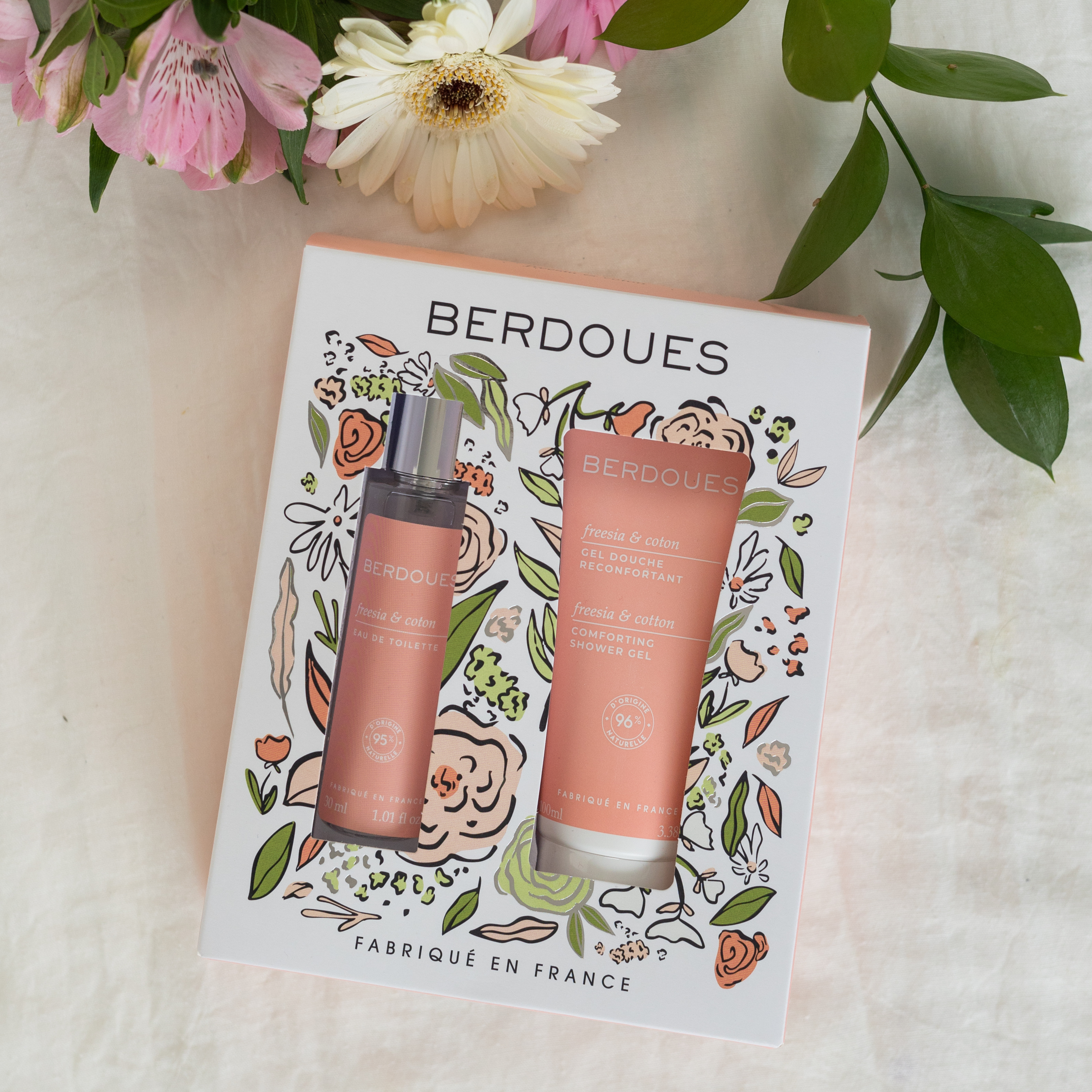 Coffret Freesia & Coton